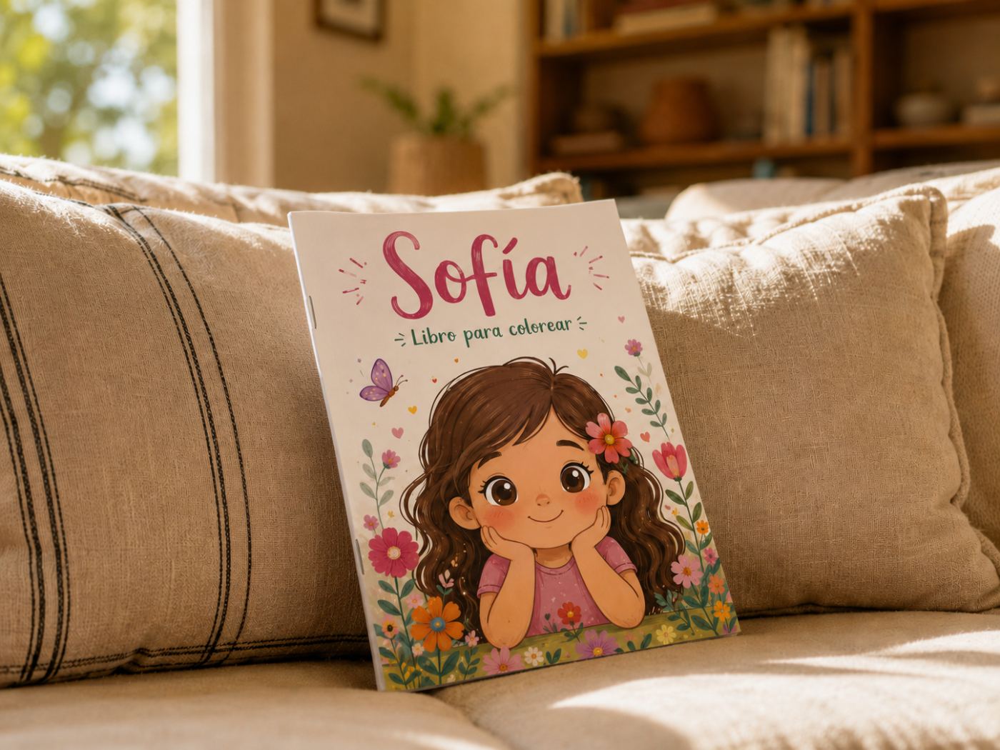Libro de colorear personalizado impreso